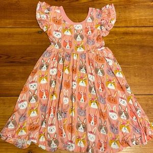 Little sleepies twirl dress. 3T